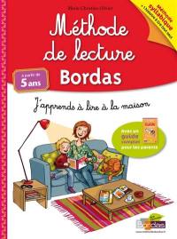 Méthode de lecture Bordas : j'apprends à lire à la maison