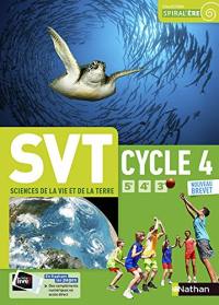 SVT, sciences de la vie et de la Terre cycle 4, 5e, 4e, 3e : nouveau brevet