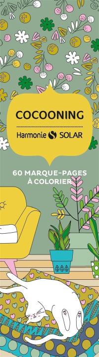 Cocooning : 60 marque-pages à colorier