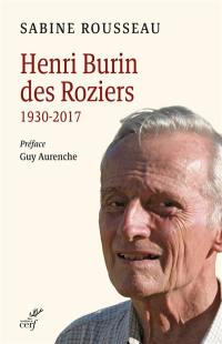 Henri Burin des Roziers : la sève d'une vocation : biographie