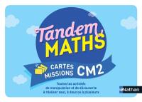 Tandem, maths CM2 : cartes missions
