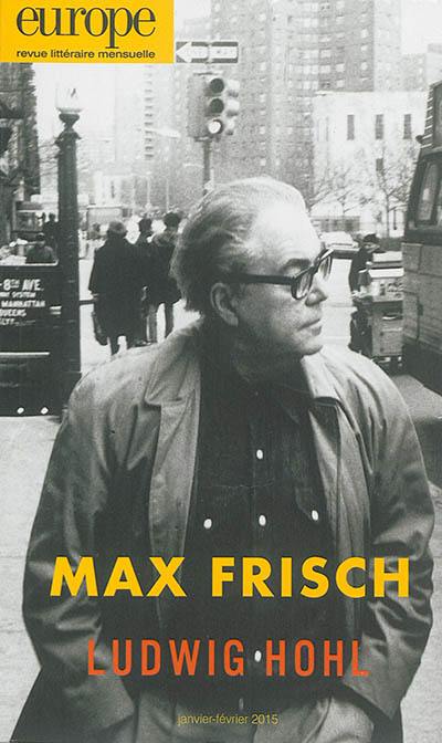 Europe, n° 1029-1030. Max Frisch