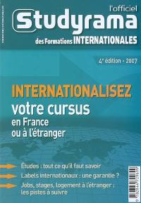 L'officiel Studyrama des formations internationales : internationalisez votre cursus en France ou à l'étranger