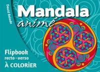 Mandala animé : flipbook recto-verso à colorier