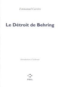 Le Détroit de Behring