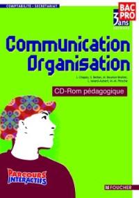 Communication et organisation, bac pro : CD-ROM pédagogique