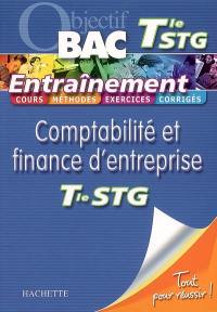 Comptabilité et finance d'entreprise terminale STG