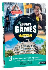 Escape game, espagnol cycle 4, A1-A2