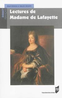 Lectures de madame de Lafayette