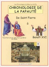 Chronologie de la papauté : de saint Pierre à Benoît XVI