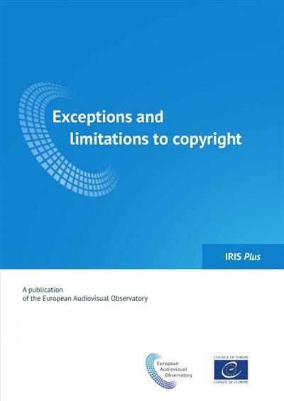 IRIS plus, n° 1 (2017). Exceptions and limitations to copyright