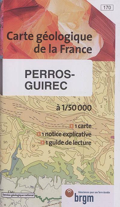 Perros-Guirec : carte géologique de la France à 1:50.000