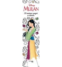 Mulan : 50 marque-pages à colorier