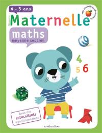 Maternelle, maths, moyenne section, 4-5 ans