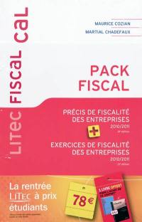 Pack fiscal : Précis de fiscalité des entreprises + Exercices de fiscalité des entreprises
