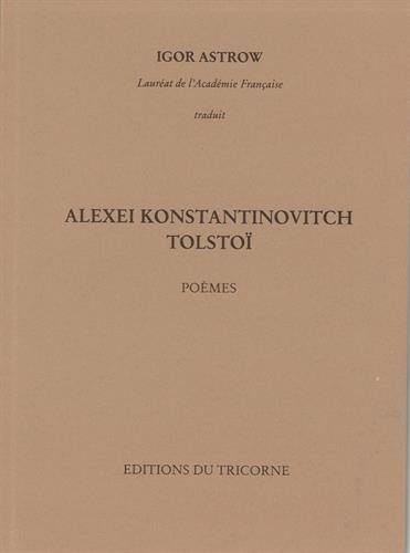 Alexei Konstantinovitch Tolstoï : poèmes