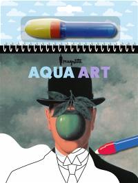 Magritte : je colorie avec de l'eau