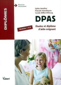 DPAS, études et diplômes d'aide-soignant : modules 1 à 8