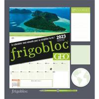 Frigobloc Géo 2023 : le calendrier maxi-aimanté pour se simplifier la vie ! : de septembre 2022 à décembre 2023