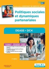 Politiques sociales et dynamiques partenariales DC 4 : DEASS, diplôme d'Etat d'assistant de service social
