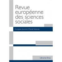 Revue européenne des sciences sociales et Cahiers Vilfredo Pareto, n° 55-2. Emile Durkheim : 1917-2017