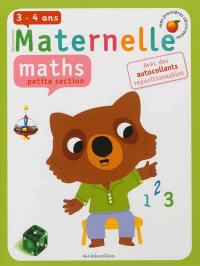 Maternelle, maths, petite section, 3-4 ans
