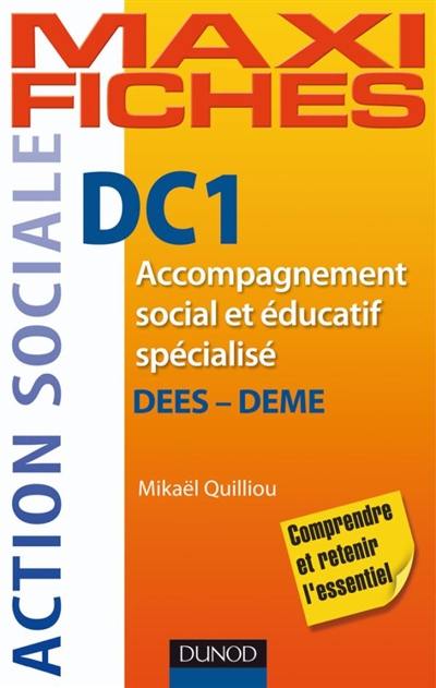 DC1, accompagnement social et éducatif spécialisé : DEES-DEME