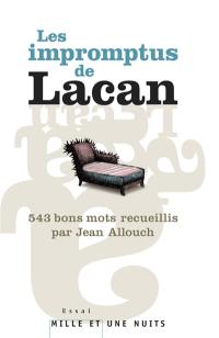 543 impromptus de Jacques Lacan