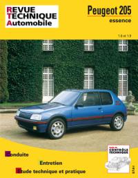 Revue technique automobile, n° 707.2. Peugeot 205 essence 1.6 et 1.9 84/97