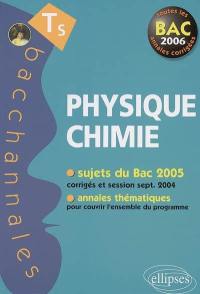 Physique chimie terminale S : enseignement obligatoire et de spécialité : bac 2006
