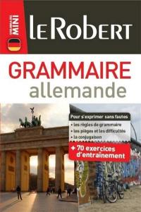 Mini grammaire allemande