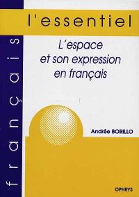 L'espace et son expression en français