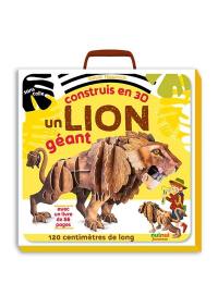 Construis en 3D un lion géant : sans colle, 80 centimètres de long