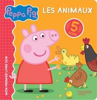 Peppa Pig : les animaux : 5 sons