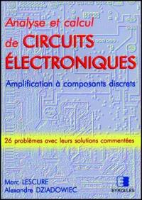 Analyse et calcul de circuits électroniques : amplification à composants discrets