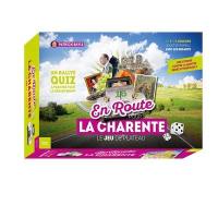 Le jeu de plateau : en route pour la Charente : un rallye quiz à travers tout le département