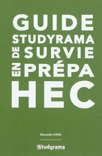 Guide Studyrama de survie en prépa HEC