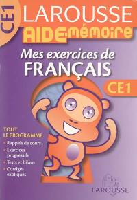 Mes exercices de français CE1
