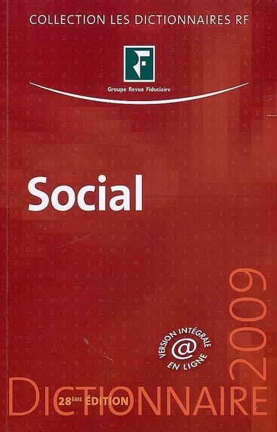 Social : dictionnaire 2009