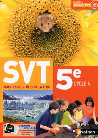 SVT, sciences de la vie et de la Terre 5e, cycle 4