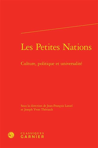 Les petites nations : culture, politique et universalité