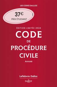 Code de procédure civile 2024, annoté
