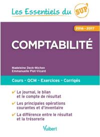 Comptabilité : cours, QCM, exercices, corrigés : 2016-2017