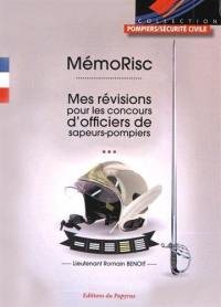 Mémorisc : mes révisions pour les concours d'officiers de sapeurs-pompiers