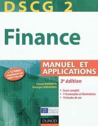 Finance : DSCG 2 : manuels et applications