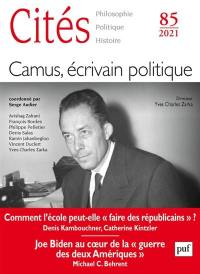 Cités, n° 85. Camus, écrivain politique