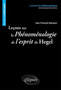 Leçons sur la Phénoménologie de l'esprit de Hegel
