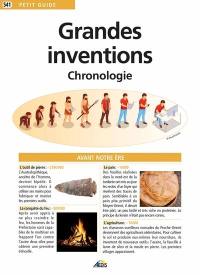 Grandes inventions : chronologie