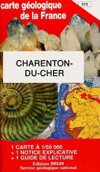 Charenton-du-Cher : carte géologique de la France à 1/50 000, 573