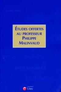 Etudes offertes au professeur Philippe Malinvaud